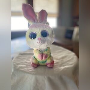 Ty Beanie Boos - LOLLIPOP the Tie Dyed Easter Bunny (6 Inch)